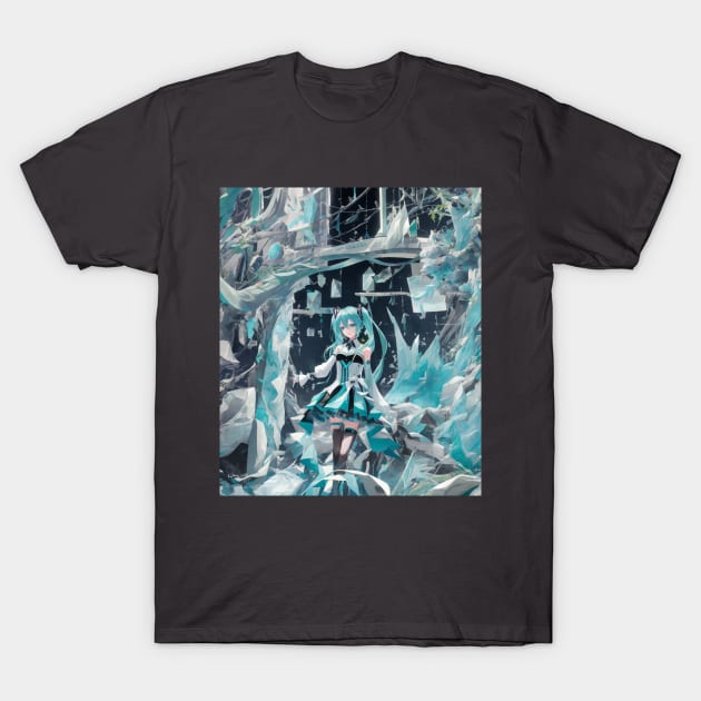 Hatsune Miku T-Shirt by Prossori